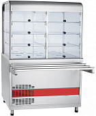 Прилавок-витрина холодильный Abat ПВВ(Н)-70КМ-С-02-НШ кашир.