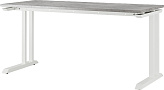 Стол офисный КОБОР L1-140/70 white/chicago