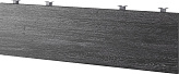 Нижний подвесной экран Kобор EN-120 graphite/wood (ЛДСП)