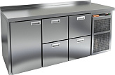 Стол холодильный HICOLD GN 122 BR2 TN (R290)