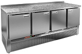 Стол холодильный HICOLD SNE 1111/TN камень (R290)