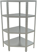 Стеллаж кухонный Кобор СКУ-3/5-100/80/430 (h=1800)