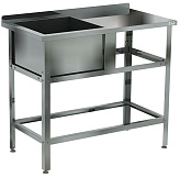 Ванна моечная Кобор ВМСБР/1-120/60/430 Л/П