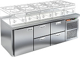 Стол холодильный HICOLD SN 122 BR2 TN LT