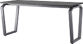 Стол офисный КОБОР TB-140/70 graphite/wood