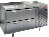 Стол морозильный HICOLD SN 22/BT (R290)