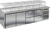 Стол холодильный HICOLD GN 1122 BR2 TN LT