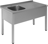 Ванна моечная одинарная бизнес Simeco ВМ1ЕЛ1206П