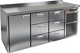 Стол холодильный HICOLD BN 133 BR2 TN (R290)