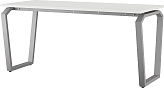 Стол офисный КОБОР TB-120/60 aluminum/premium