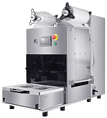 Вакуумный запайщик лотков с газонаполнением Hualian EV-272 (210*148*120 мм, 2 лотка за цикл)