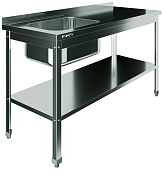 Ванна моечная Restoinox ВМСР/1-13/6-БЛП-ЭН