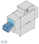 Машина для мойки ящиков DIHR VX 231 SX+XP+DDE