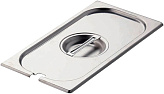 Крышка к гастроемкости Hurakan GD-P 1/2 с отверстием для ложки
