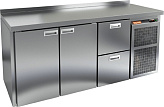 Стол холодильный HICOLD GN 112 BR2 TN (R290) 