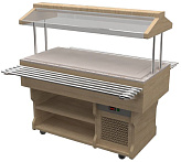 Салат-бар тепловой Gastrolux WoodLine ТМ-187/ПК/W