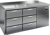 Стол холодильный HICOLD GN 33 BR3 TN (R290) 