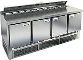 Стол для салатов HICOLD SLE2-1111GN (1/6) (с крышкой)
