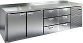 Стол холодильный HICOLD GN 1133 BR3 TN (R290)