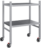 Стеллаж-тележка мобильный POLAIR LOAD.ME.MOBILE INOX МI09.2.50.10 500х900х1000 мм