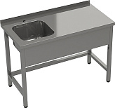 Ванна моечная одинарная бизнес Simeco ВМ1ЕЛ1406