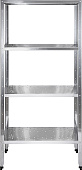 Стеллаж кухонный Luxstahl СРП-1800x900x600