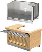 Прилавок кассовый KAYMAN GUSTO ПК-1370-02 (левый/правый)