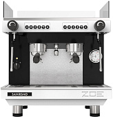Кофемашина Sanremo Zoe Kompact SAP 2гр. (бело-черная)