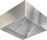 Зонт вытяжной коробчатый Restoinox ЗВПК-06/06
