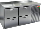 Стол холодильный HICOLD GN 22 BR3 TN (R290)