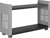 Стеллажная система КОБОР SМ2-90/30 aluminum/wood