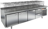 Стол холодильный HICOLD SN 1112/TN LT (R290) 
