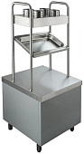 Прилавок для подносов и столовых приборов Rada ПП-2-6/7СХ