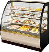 Витрина кондитерская Chilz VETE 130 шоколад, ясень наварра