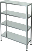 Стеллаж кухонный Марихолодмаш С-4-0,5/1,2/1,6 (нерж)