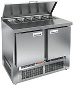 Стол для салатов HICOLD SLE1-11GN (1/3) с крышкой