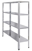 Стеллаж кухонный Luxstahl СР-1800x1700x500/4
