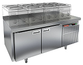 Стол холодильный HICOLD SN 11/TN LT SH (R290)