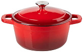 Кастрюля Prohotel (D=200 мм, 2.5 л, красный)