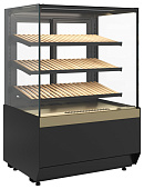 Витрина хлебная Carboma KC70 N 0,9-1 LIGHT Bread (версия 2.0) (9005) (Cube 2)