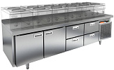 Стол холодильный HICOLD SN 1122/TN LT (R290)