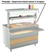 Защитное стекло ATESY для 1-го яруса для ПГН-1200-02-О