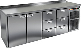 Стол холодильный HICOLD SN 1133 BR2 TN (R290)