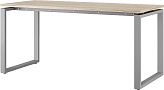 Стол офисный КОБОР O1-140/70 aluminum/natural