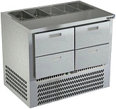 Стол холодильный для салатов Техно-ТТ СПН/С-125/04-1006