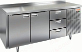 Стол холодильный HICOLD GN 113 BR3 TN (R290)