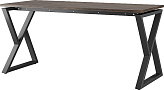 Стол офисный КОБОР W-120/60 black/charlston