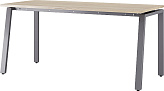 Стол офисный КОБОР AB-140/70 graphite/natural