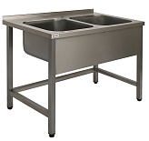 Ванна моечная двойная бизнес Simeco ВМ2EП1507