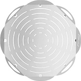 Поднос перфорированный для пиццы GiMetal VPFT50 (d=500 мм)
